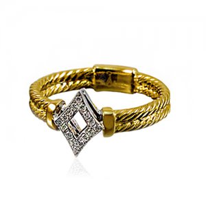 A Diamonds of Diamonds ring
